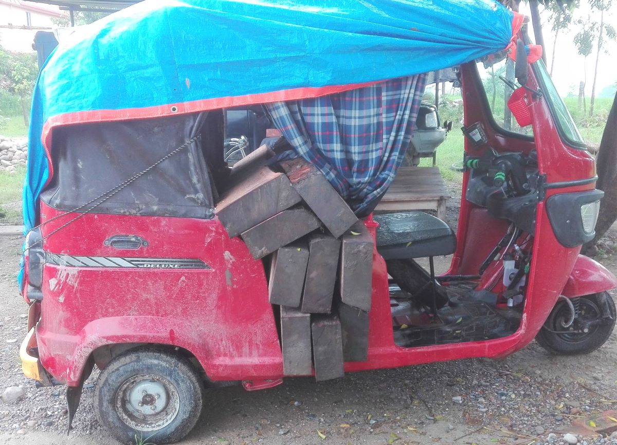 रुपन्देहीको कञ्चनमा अबैध काठ बरामद 